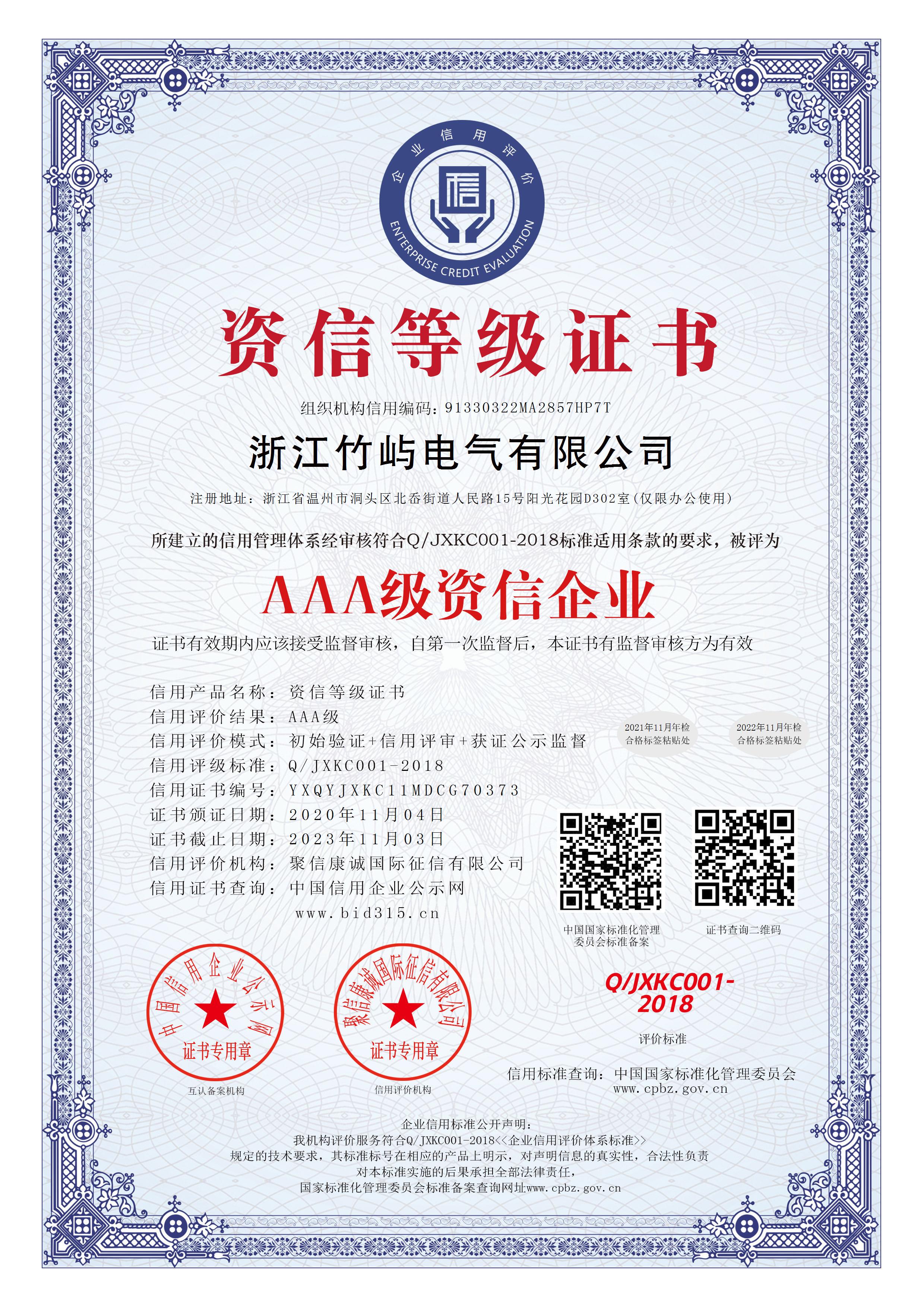 資信企業